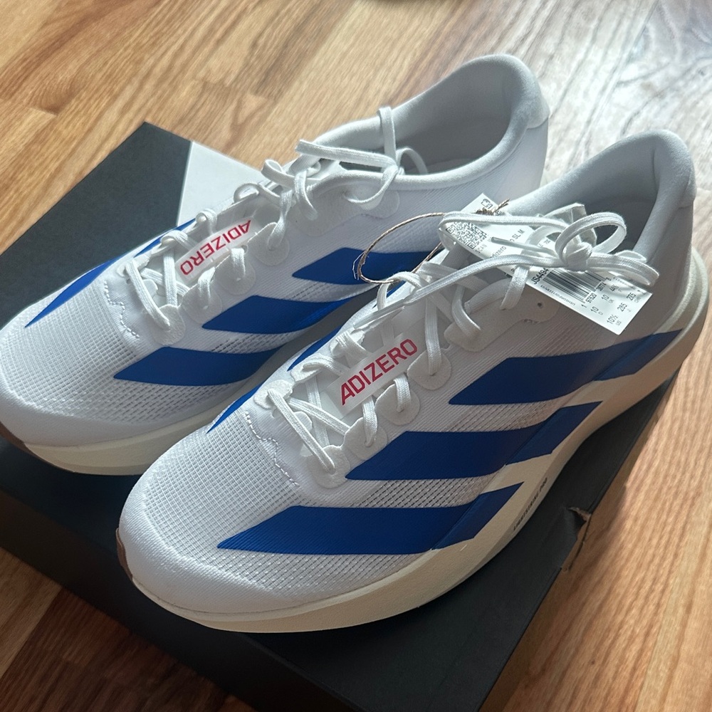 adidas Adizero Evo SL
White Royal Blue Men Size